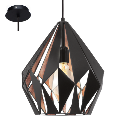 Carlton 1 pendant (kobber)
