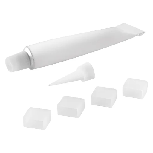 Ytelsesbeskyttet RGBW endestykke 13 mm, silikon (pakke med 4)