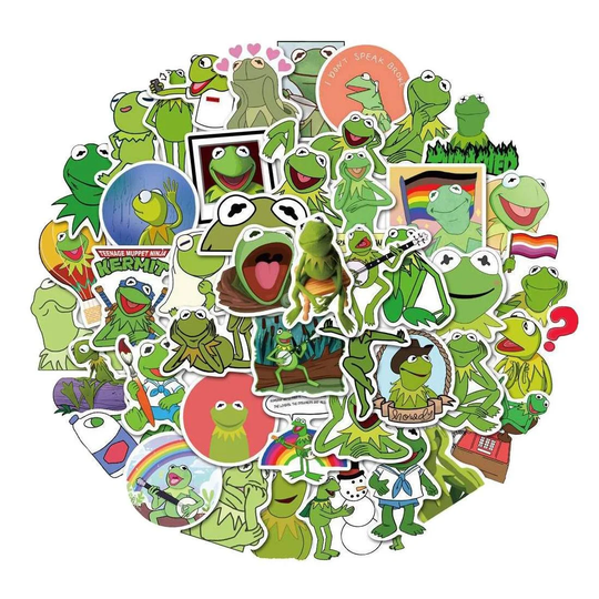 Pakke med Klistermærker - Kermit