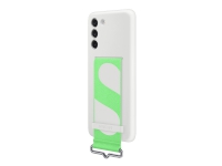 Samsung EF-GG990 - Bagsidecover til mobiltelefon - silicone - hvid - for Galaxy S21 FE 5G