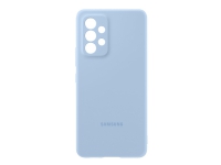 Samsung EF-PA536 - Bagsidecover til mobiltelefon - silicone - polarblå - for Galaxy A53 5G