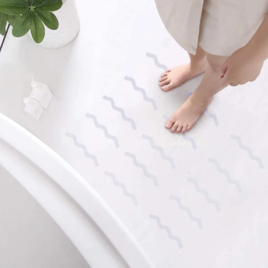 Selvklæbende Anti-Slip Strips til badeværelse - 25 stk