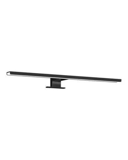 Gustavsberg speillampe, 50x10,5 cm, sort