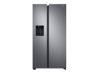 Samsung RS8000 8 Series RS68A8830S9 - Køleskab/fryser - side-by-side med vanddispenser, isdispenser - bredde: 91.2 cm - dybde: 71.6 cm - højde: 178 cm - 634 liter - Klasse F - raffineret inox