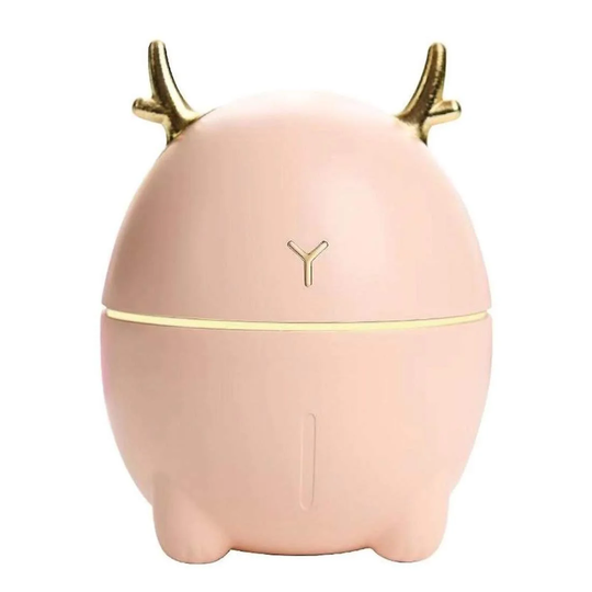 Luftfugter med Rensdyr-design, 20 cl - Lyserød