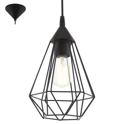 Eglo Tarbes Pendel Ø175 mm, Sort