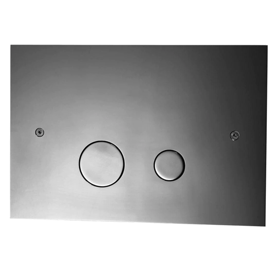 Tapwell Duo112 Betjeningsplate Geberit Brushed Black Chrome