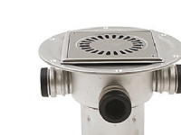 afl.skål 110mm - med st. for smøremembran. justerbar