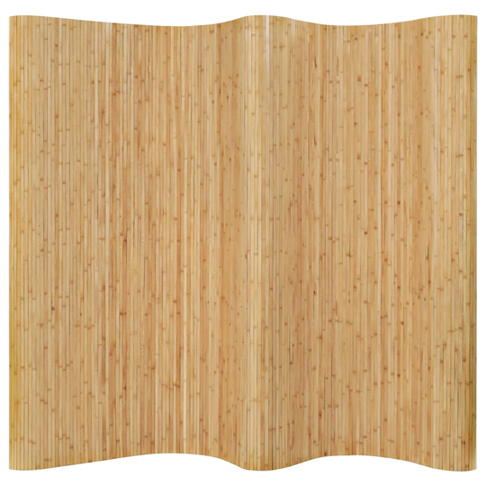 vidaXL rumdeler bambus 250x165 cm naturfarvet