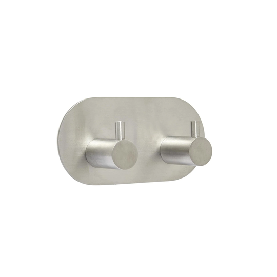 Svedbergs Selvklebende Dobbel Krok E02 Matt Krom