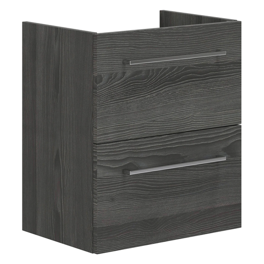 Dansani Mido+ Slim Servantskap 2 Skuffer B50-80xd35cm Uten Servant Pine Grey / 50cm Gulv