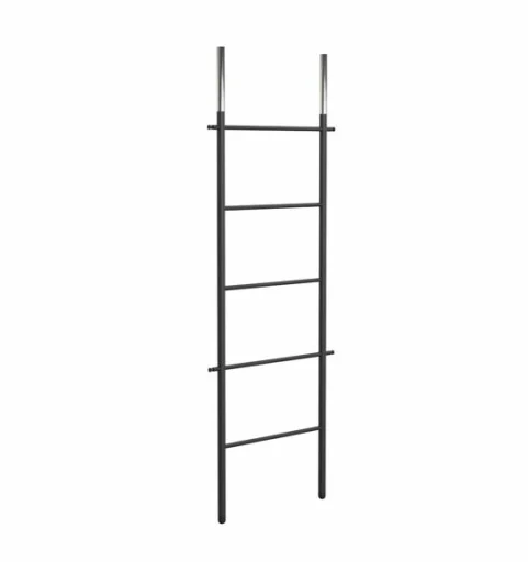 Frost Bukto Ladder Håndklestativ 58x151,5 cm, Sort/Krom