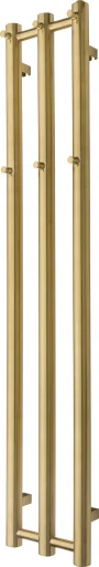 TVS Plus 3 håndkletørker, 1400x265 mm, børstet gull