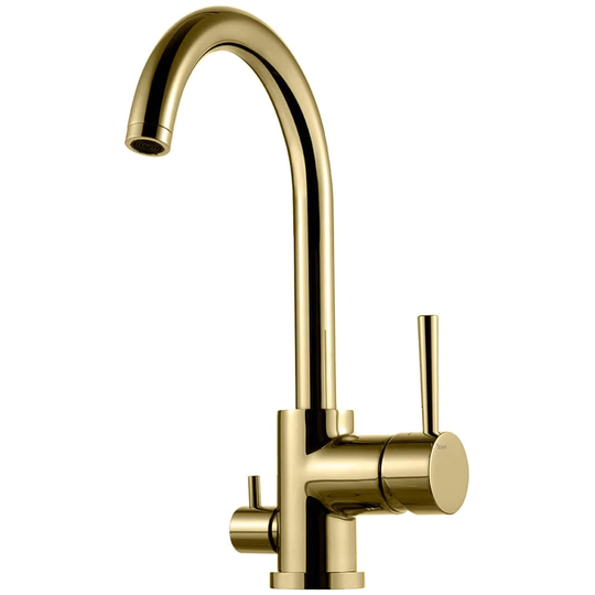 Tapwell Evo184 Kjøkkenarmatur Avstengning Honey Gold