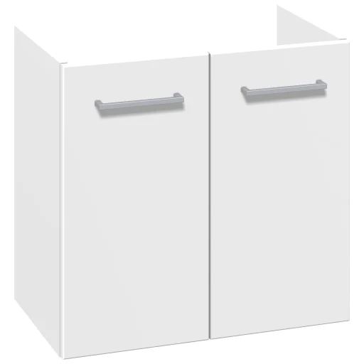 Dansani Mido+ servantskap med 2 luker, bredde: 60 cm, matt hvit