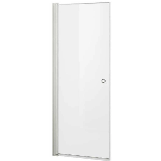 Vikingbad Liam Dusjdør Rett H195cm Sølv / Laminert Glass 70cm