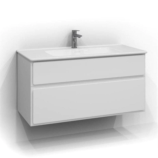 Svedbergs Forma Kontur Servantskap 100cm / 45cm Hvit Matt