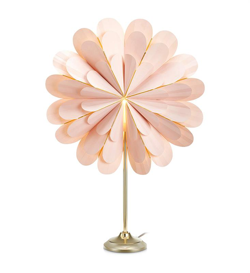 Marigold table star 45cm (Lyserød)