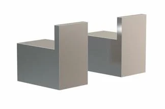 Frost Quadra Håndkle-krok 36 mm, Rustfritt stål - 2 stk.