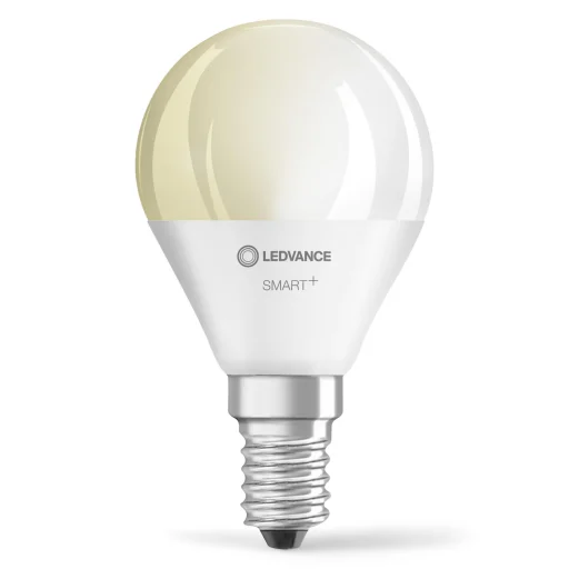 Ledvance Smart+ lyskilde, krone 5W, 2700K, E14, WiFi, matt