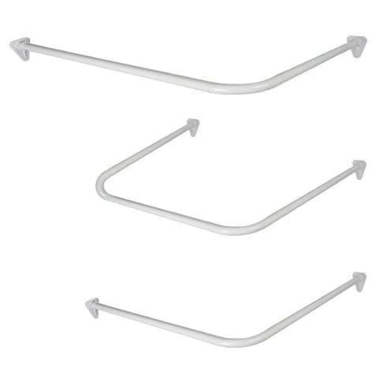 Duschy Dusjforhengstang Universal Hvit