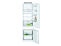 Siemens iQ300 KI87VVSE0 - Køleskab/fryser - bund-fryser - til indbygning - niche - bredde: 56 cm - dybde: 55 cm - højde: 177.5 cm - 270 liter - Klasse E - Glidehængsel
