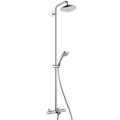 Hansgrohe Croma Air 220 Kar-/Dusjsystem m/Termostat, Krom