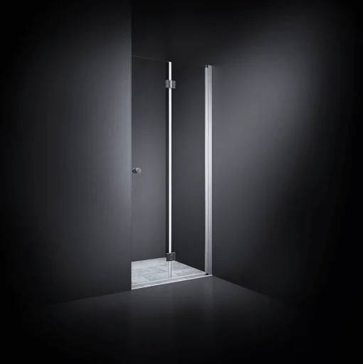 Dansani Match foldedør 67-69 cm, klart glass