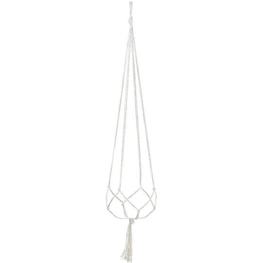 Ampel med Makraméknytning - 118 cm