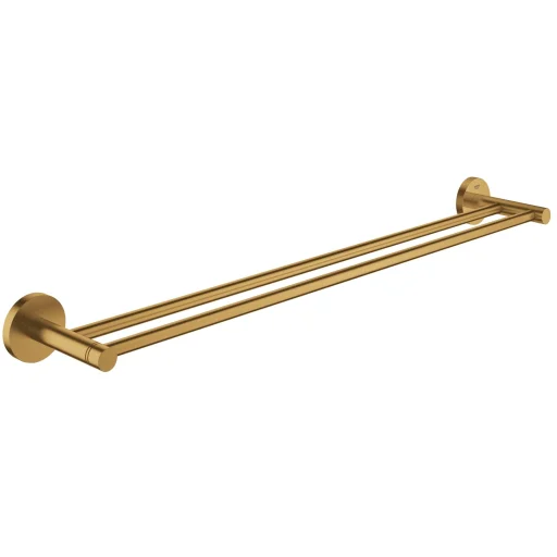Grohe Essentials dobbel håndklestang 60 cm, børstet cool sunrise