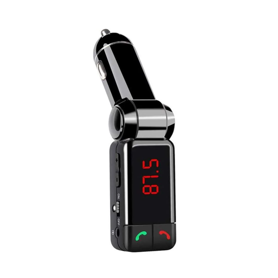 Bluetooth FM-sender & oplader til din bil