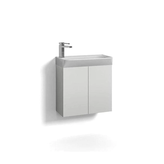 Svedbergs Skapa D25/d35 Dør Slim Servantskap 55cm / 25cm Hvit Matt