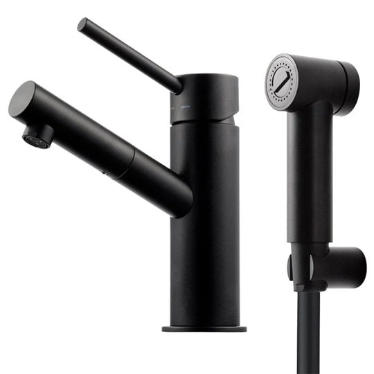 Tapwell Bi069 Bidetbatteri Svart Matt