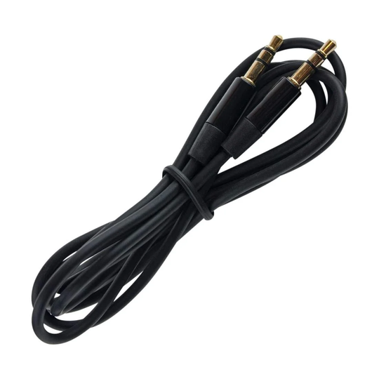 Aux Kabel - 3.5 mm, 120 cm - Sort