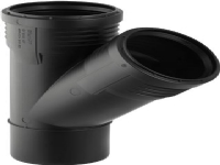Geberit Silent PP grenrør 45 grader Ø 75-50 mm