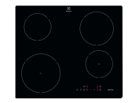 Electrolux EHH6240ISK - Induktions kogeplade - 4 plader - Niche - bredde: 56 cm - dybde: 49 cm - sort