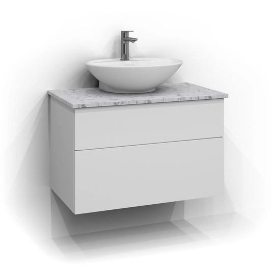 Svedbergs Helix Benkeplate Bad 80cm / Senter