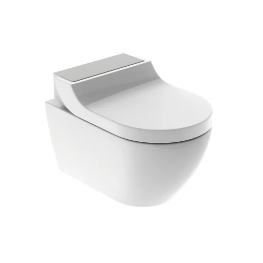 Geberit AquaClean Tuma Comfort Dusjtoalett, Børstet stål
