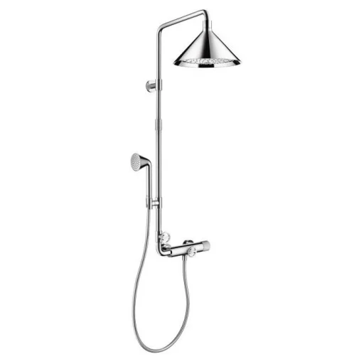 AXOR Showers/Front Komplet Dusjsystem m/Termostat, Krom