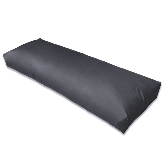 vidaXL polstret ryghynde 120 x 40 x 10 cm grå