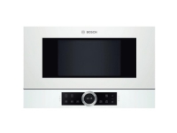 Bosch Serie | 8 BFL634GW1 - Mikrobølgeovn - til indbygning - 21 liter - 900 W - hvid
