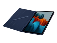 Samsung EF-BT630 - Flipomslag til tablet - marineblå - for Galaxy Tab S7, Tab S8