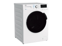 Beko WDW85141Steam1 - Vaske-/ tørremaskine - bredde: 60 cm - dybde: 59 cm - højde: 84 cm - frontbetjening - 8 kg - 1400 rpm - hvid
