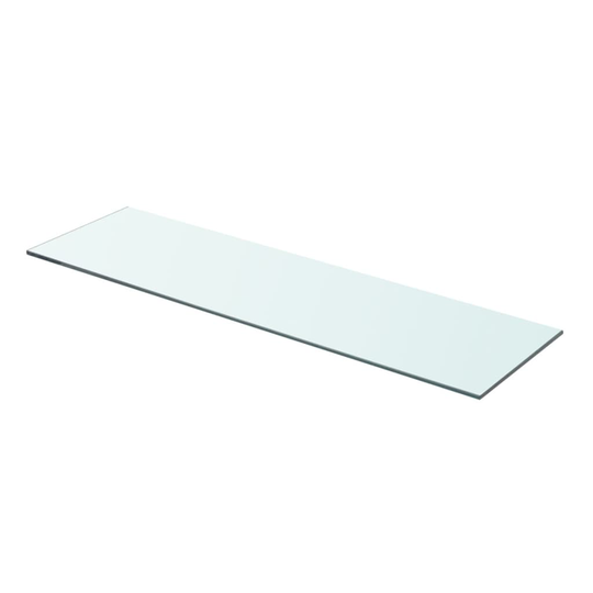 vidaXL hylde glaspanel klar 70x20 cm