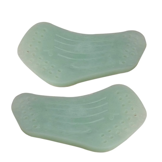 2x Puder til mellemfod
