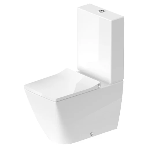 Duravit Viu toalett u/sistserne, rimless, hvit