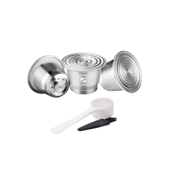 3x Genanvendelige Kaffekapsler til Nespressomaskine