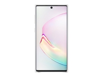 Samsung Leather Cover EF-VN970 - Bagsidecover til mobiltelefon - læder - hvid - for Galaxy Note10, Note10 (Unlocked)