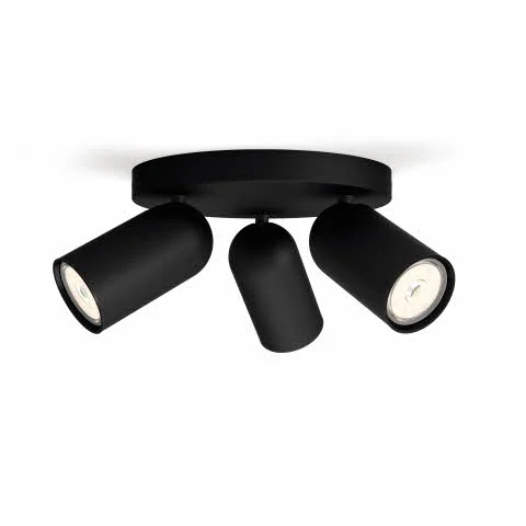 myLiving Pongee Spot svart, 3xNW 240V
