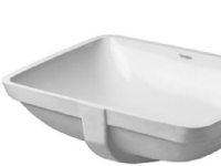 Starck 3 vask underlimning 49 x 36,5 cm med overløb uden hanehul